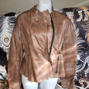 Leather jacket